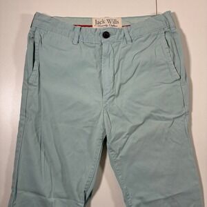 Jack Wills Chinos 30x31 Light Blue Cotton Twill Straight Leg Trousers
